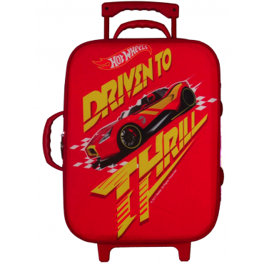 Hotwheels Trolley Bag Red